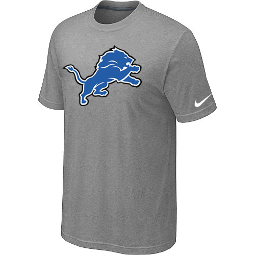 Nike Detroit Lions Sideline Legend Authentic Logo Dri-FIT NFL T-Shirt - Light Grey